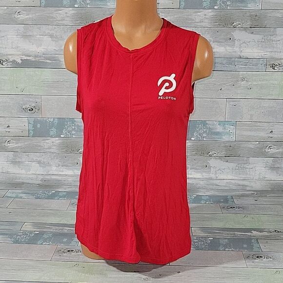 Red Peloton Tank Top by Splits Fifty-nine sz Small - Picture 1 of 4